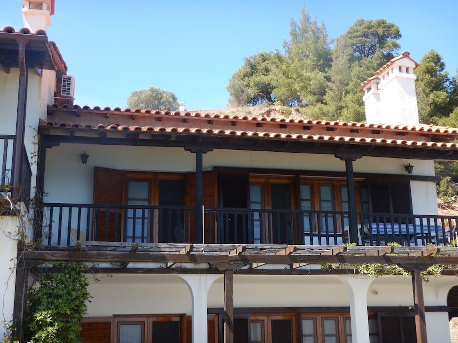 Sangue Blu Beachfront Villa Apartment Ájos Nikólaos Eksteriør bilde