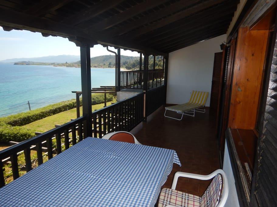 Sangue Blu Beachfront Villa Apartment Ájos Nikólaos Eksteriør bilde