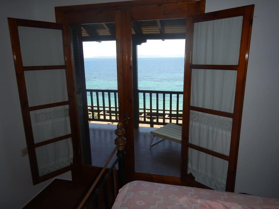 Sangue Blu Beachfront Villa Apartment Ájos Nikólaos Eksteriør bilde