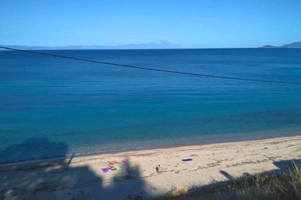 Sangue Blu Beachfront Villa Apartment Ájos Nikólaos Eksteriør bilde
