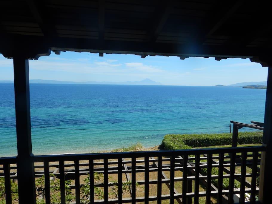Sangue Blu Beachfront Villa Apartment Ájos Nikólaos Eksteriør bilde