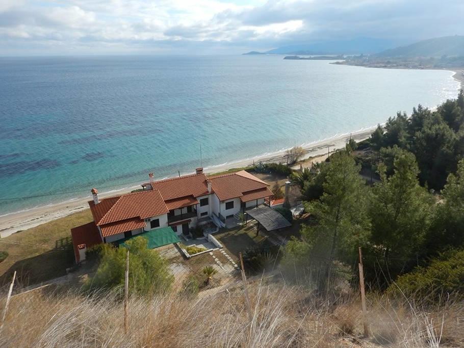 Sangue Blu Beachfront Villa Apartment Ájos Nikólaos Eksteriør bilde